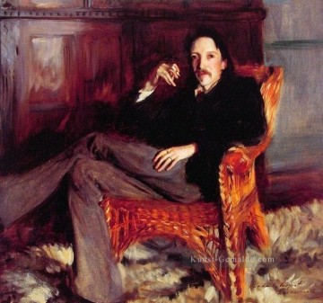  Louis Malerei - Robert Louis Stevenson John Singer Sargent